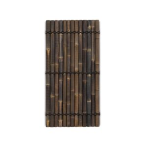 Bamboe schutting halfrond - 90 x 180 cm - Donker - Eviro Bamboe