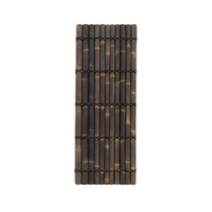 Bamboe schutting halfrond - 90 x 240 cm - Donker - Eviro Bamboe
