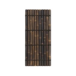 Bamboe schutting halfrond - 90 x 200 cm - Donker - Eviro Bamboe