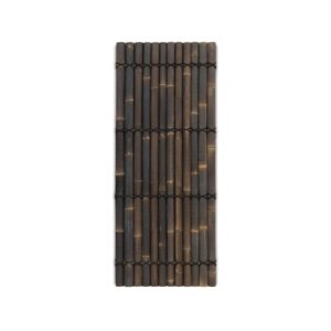 Bamboe schutting halfrond - 90 x 220 cm - Donker - Eviro Bamboe