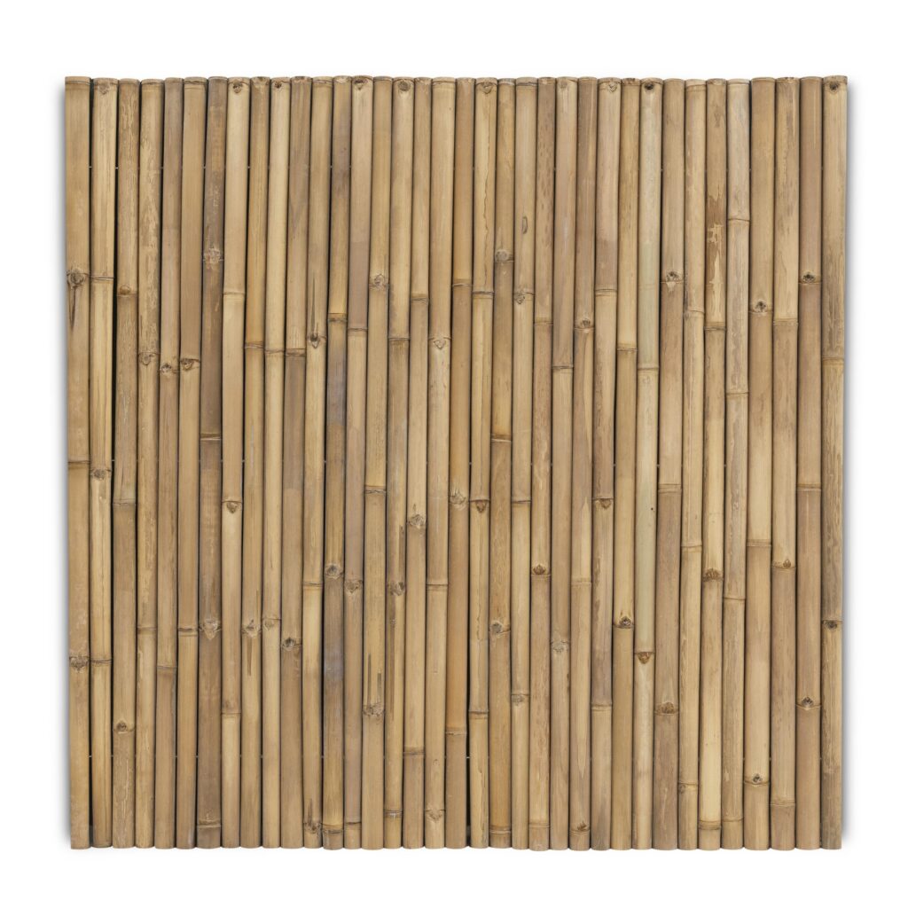 Bamboemat Giant - 180 x 180 cm - Naturel - Eviro Bamboe
