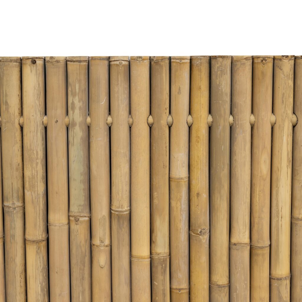 Bamboe schutting - 90 x 200 cm - Naturel - Eviro Bamboe
