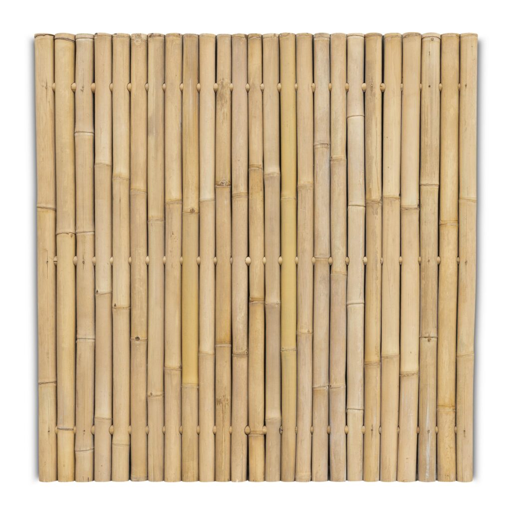 Bamboe schutting - 180 x 180 cm - Naturel - Eviro Bamboe