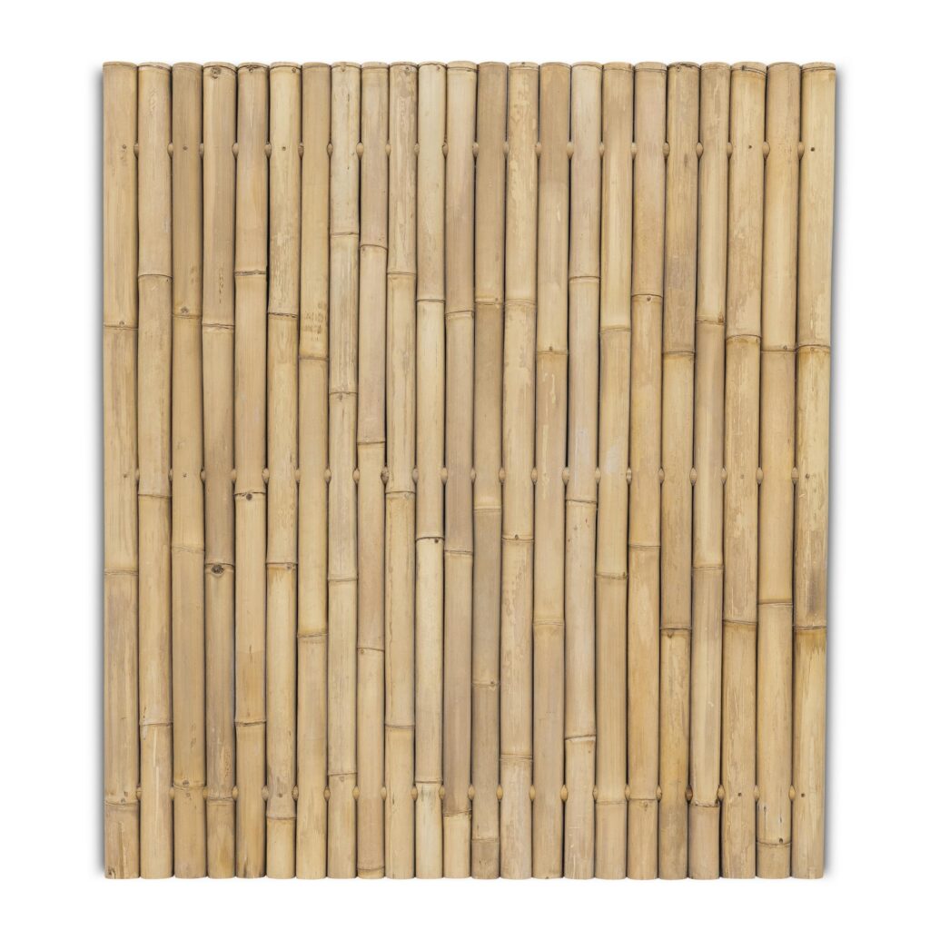 Bamboe schutting - 180 x 200 cm - Naturel - Eviro Bamboe