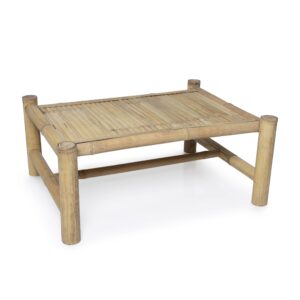 Bamboe salontafel Eve - 80 x 100 cm - Naturel - Eviro Bamboe