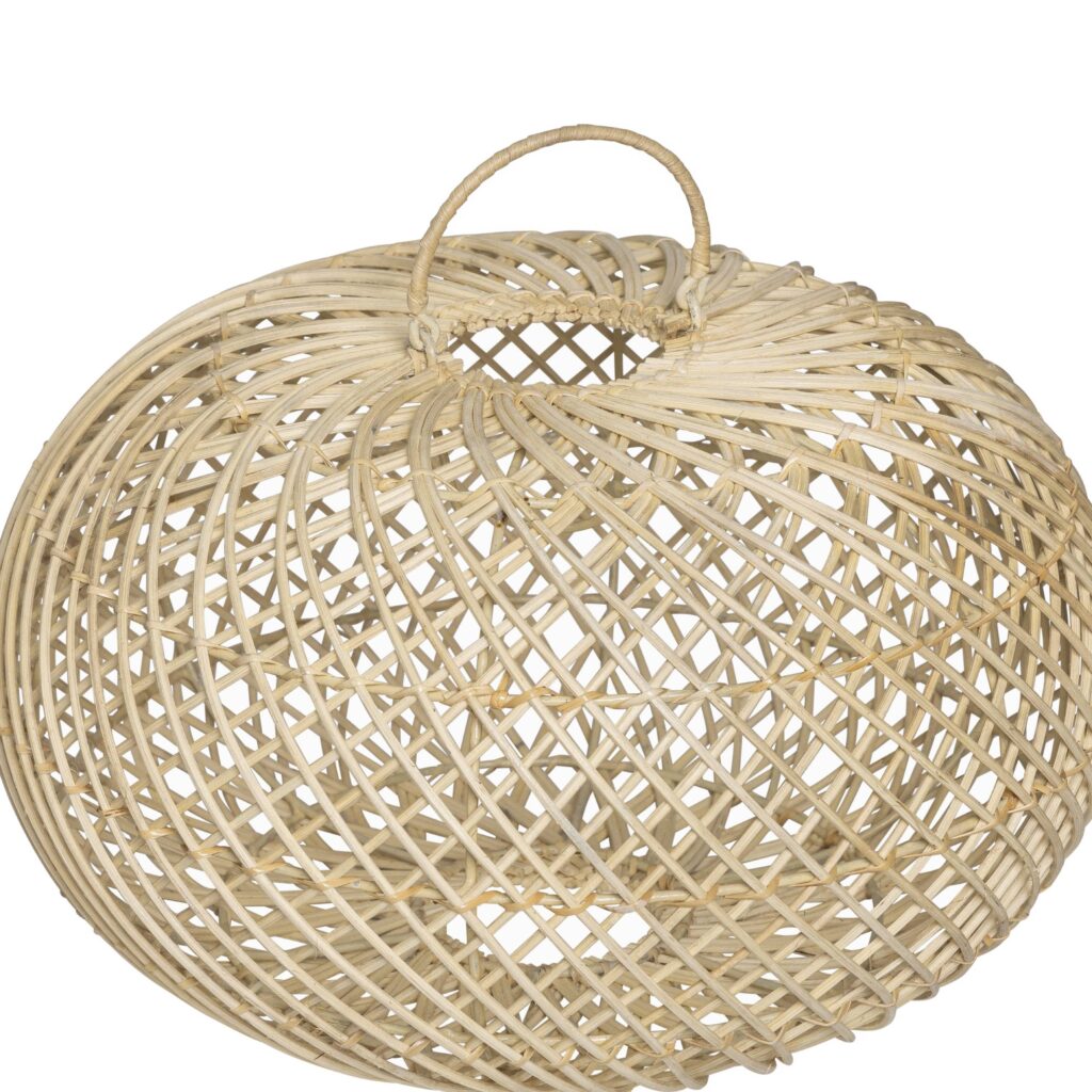 Hanglamp Amara - Rotan - Naturel - 60Ø cm - PVB Collection