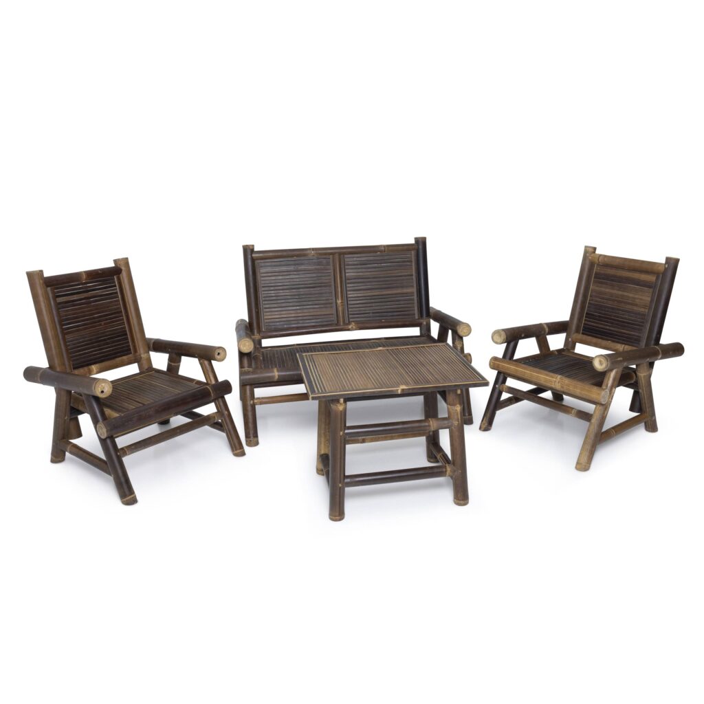 Bamboe set Hennie - Donker bamboe - Eviro Bamboe