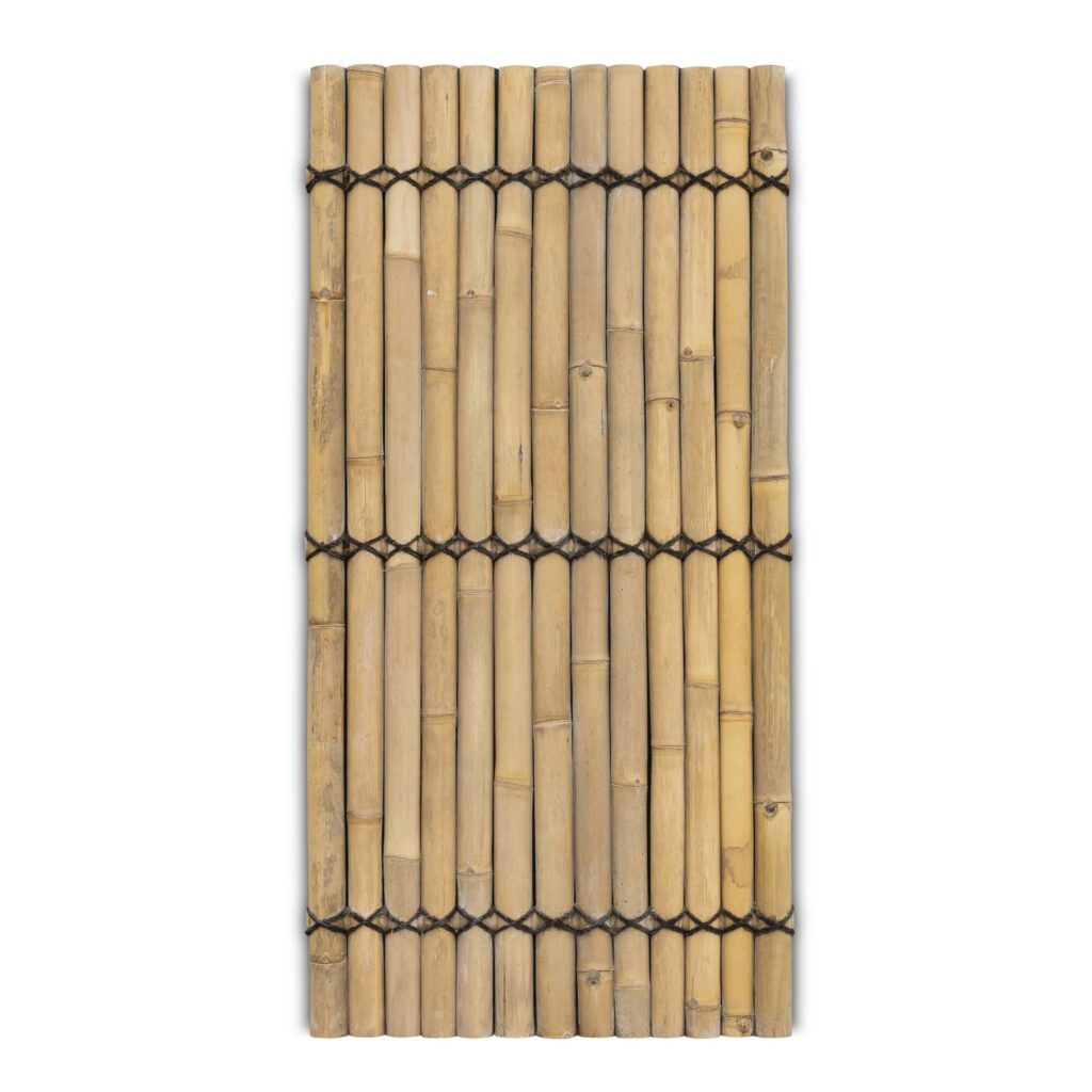 Bamboe schutting halfrond - 90 x 180 cm - Naturel - Eviro Bamboe