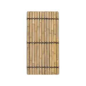 Bamboe schutting halfrond - 90 x 180 cm - Naturel - Eviro Bamboe