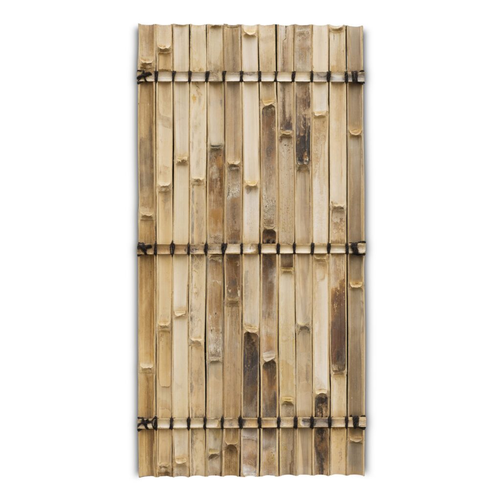 Bamboe schutting halfrond - 90 x 180 cm - Donker - Eviro Bamboe