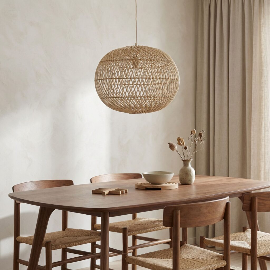 Hanglamp Kaya - Rotan - Naturel - 60Ø cm - PVB Collection