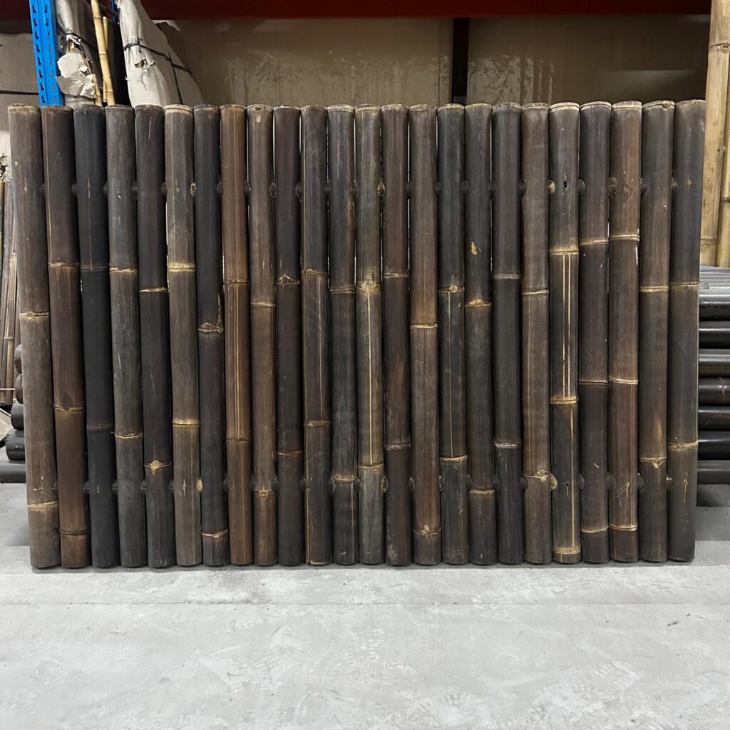 Outlet - bamboe schutting - 180 x 120 cm - Donker