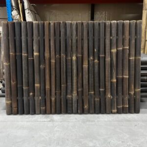 Outlet - bamboe schutting - 180 x 120 cm - Donker