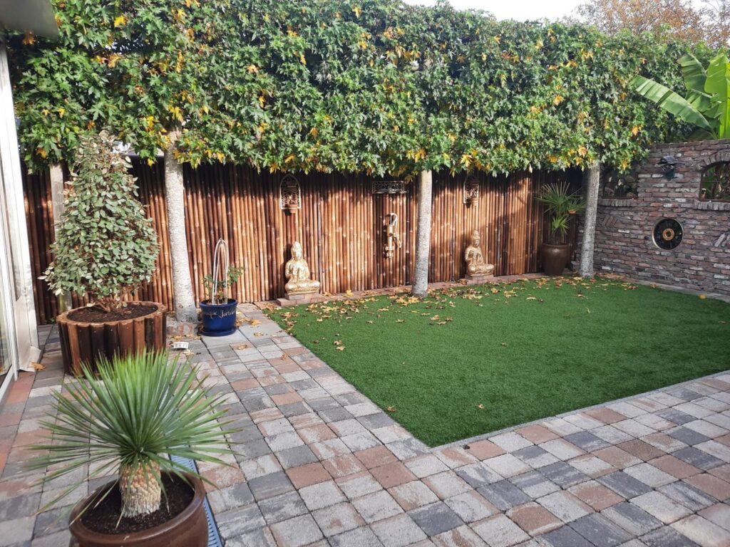 Bamboemat Giant - 180 x 180 cm - Donker - Eviro Bamboe