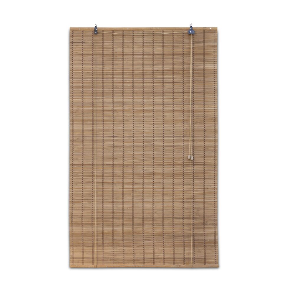 Bamboe rolgordijn Freddy - Bruin - 80 x 220 cm - Bamelle