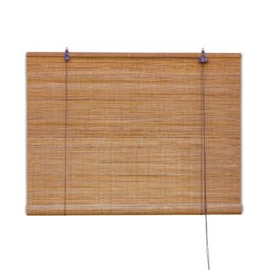 Bamboe rolgordijn Zoë - Bruin - 130 x 160 cm - Bamelle