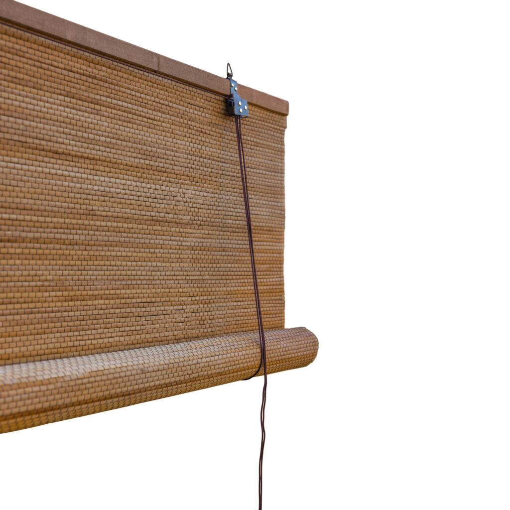 Bamboe rolgordijn Zoë - Bruin - 130 x 160 cm - Bamelle