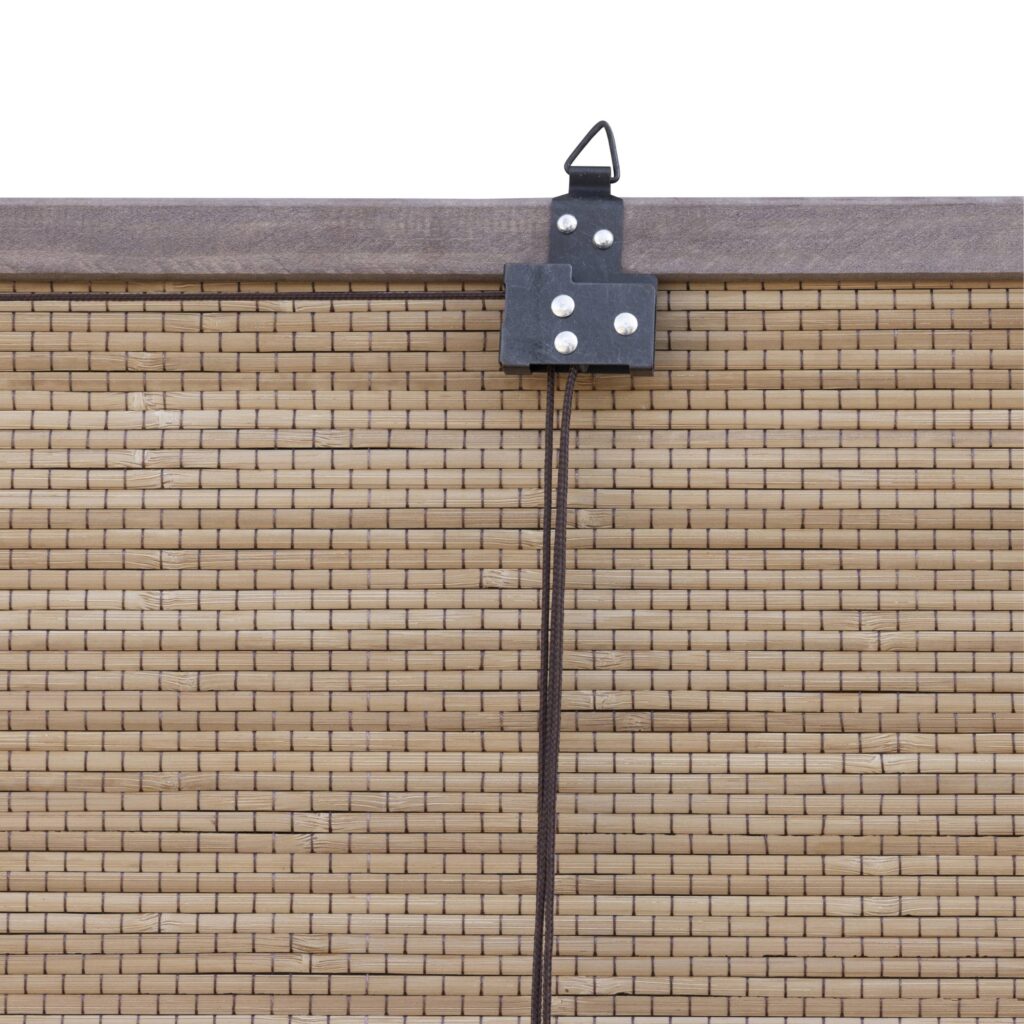 Bamboe rolgordijn Zoë - Bruin - 100 x 160 cm - Bamelle