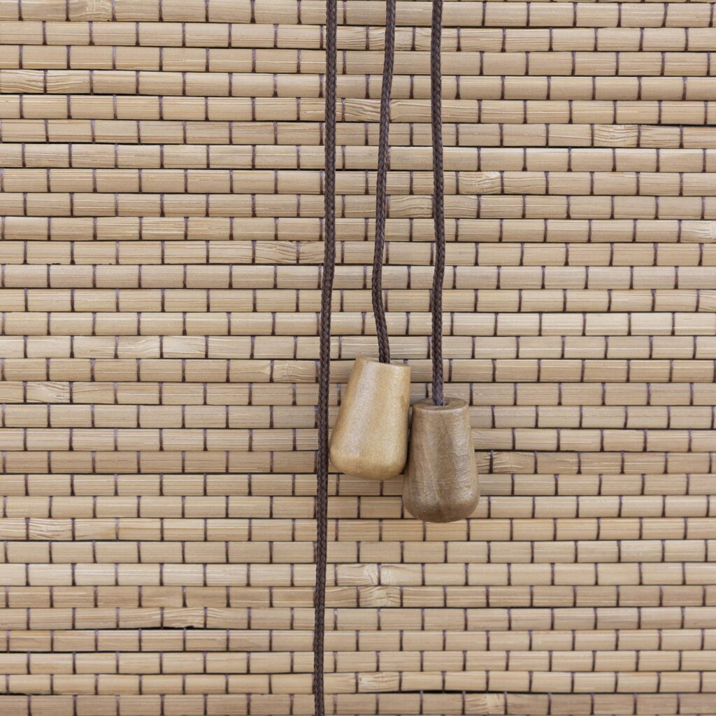 Bamboe rolgordijn Zoë - Bruin - 100 x 160 cm - Bamelle