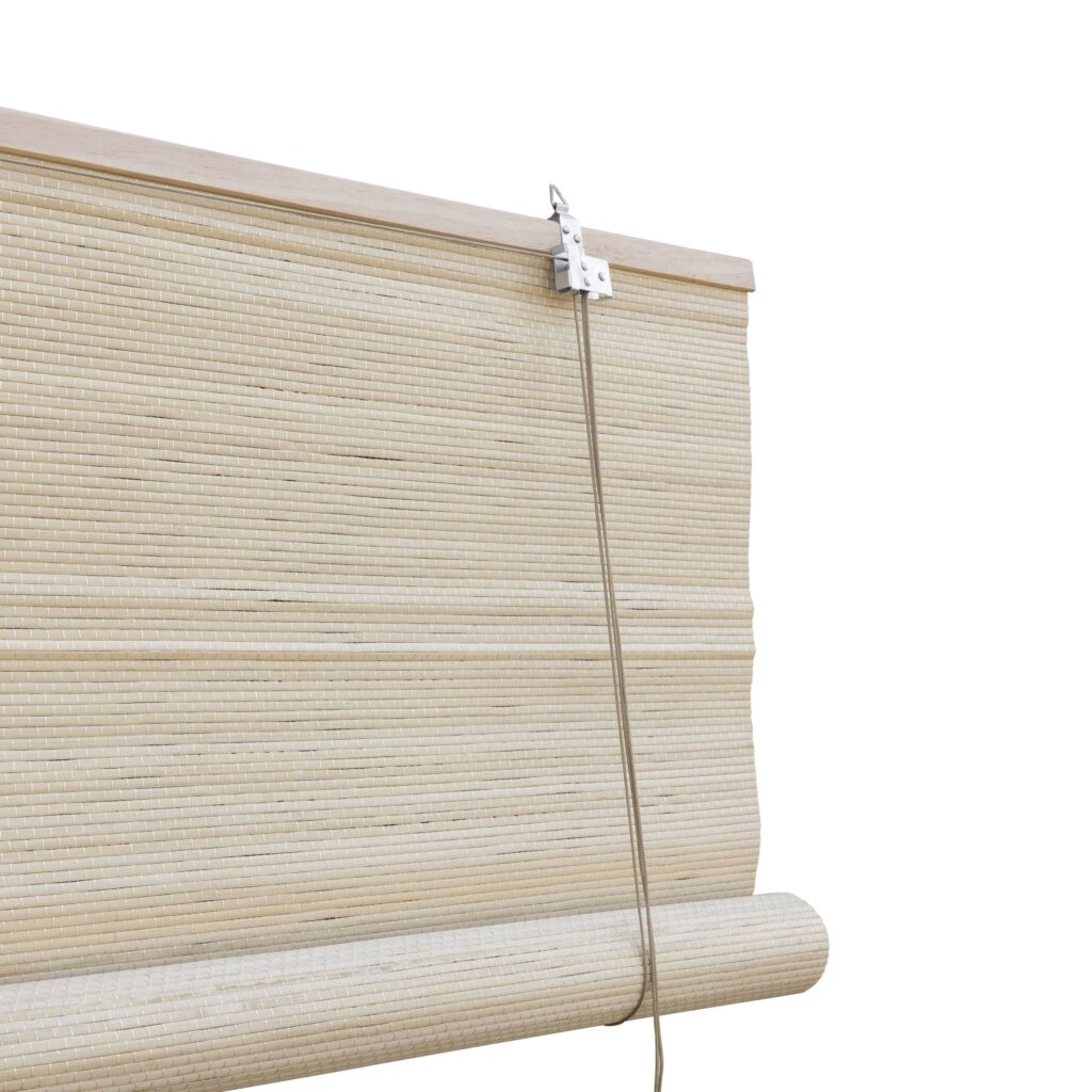 Bamboe rolgordijn Zoë - Naturel - 60 x 160 cm - Bamelle