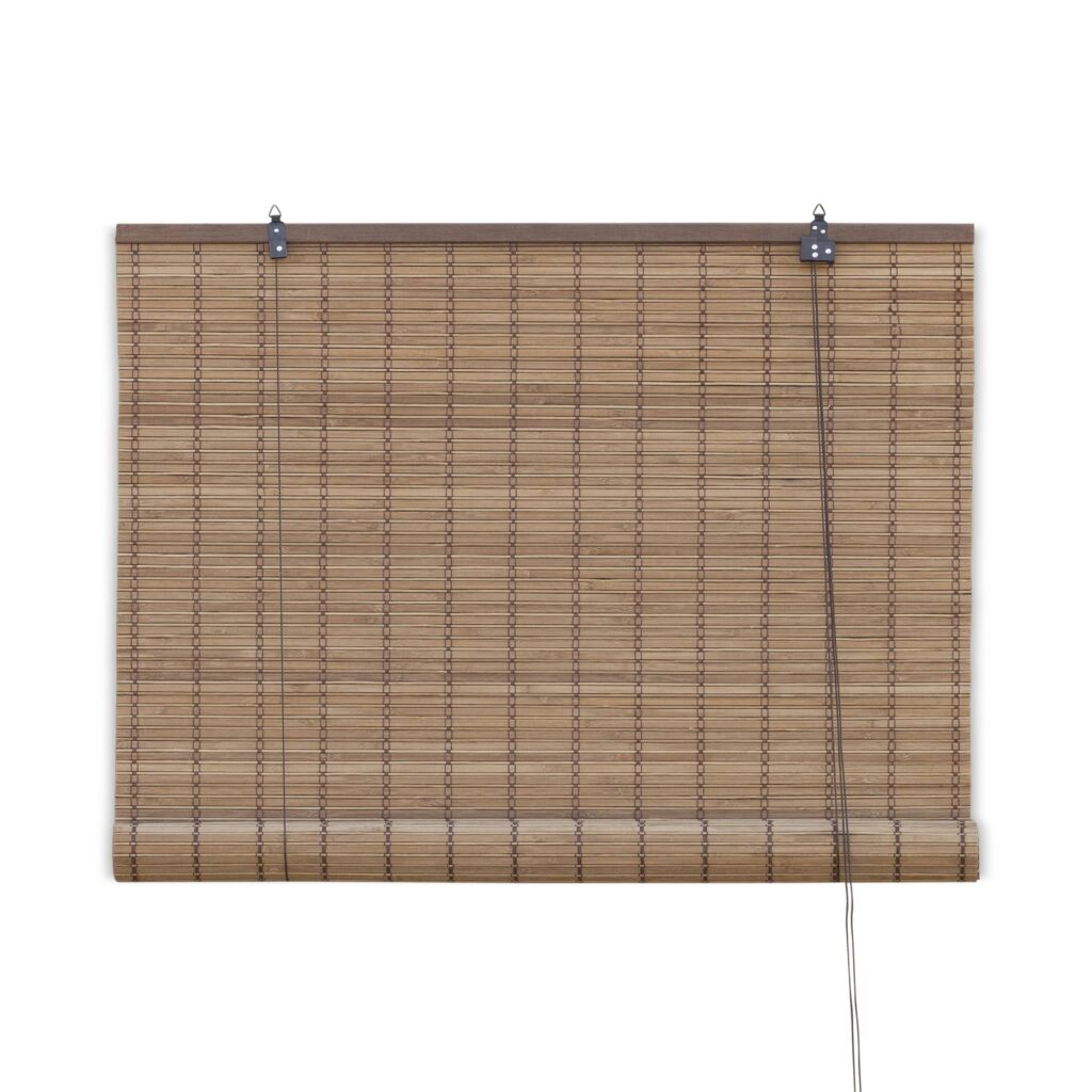 Bamboe rolgordijn Freddy - Bruin - 150 x 220 cm - Bamelle