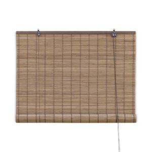 Bamboe rolgordijn Freddy - Bruin - 150 x 220 cm - Bamelle