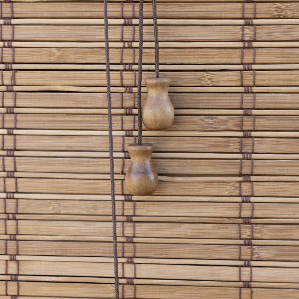 Bamboe rolgordijn Freddy - Bruin - 150 x 220 cm - Bamelle