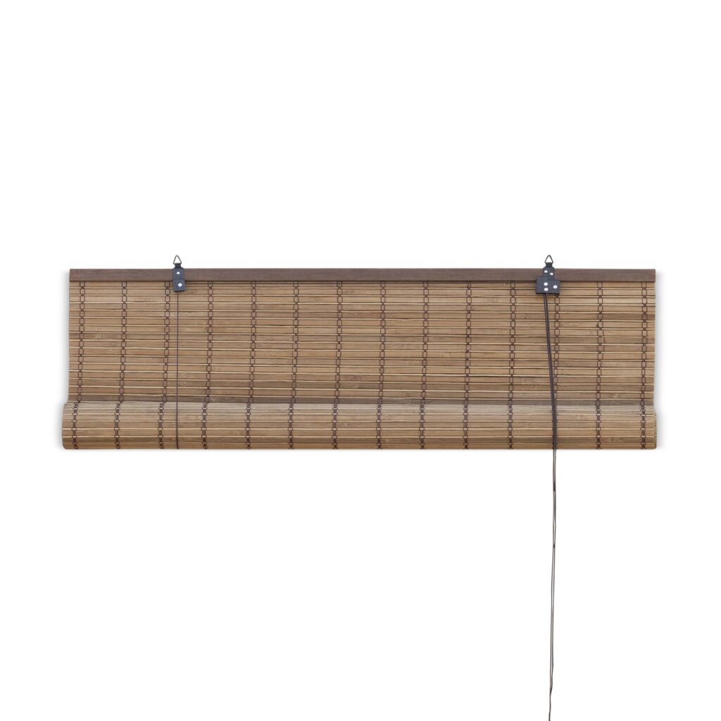 Bamboe rolgordijn Freddy - Bruin - 150 x 220 cm - Bamelle