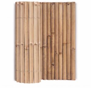 Bamboemat halfrond Giant - 180 x 120 cm - Naturel - Eviro Bamboe