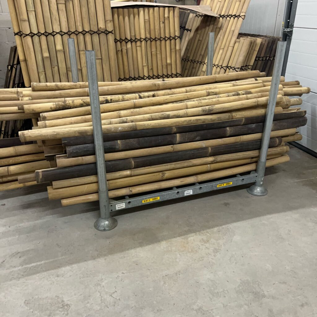Outlet - Bamboepalen naturel (diverse formaten)