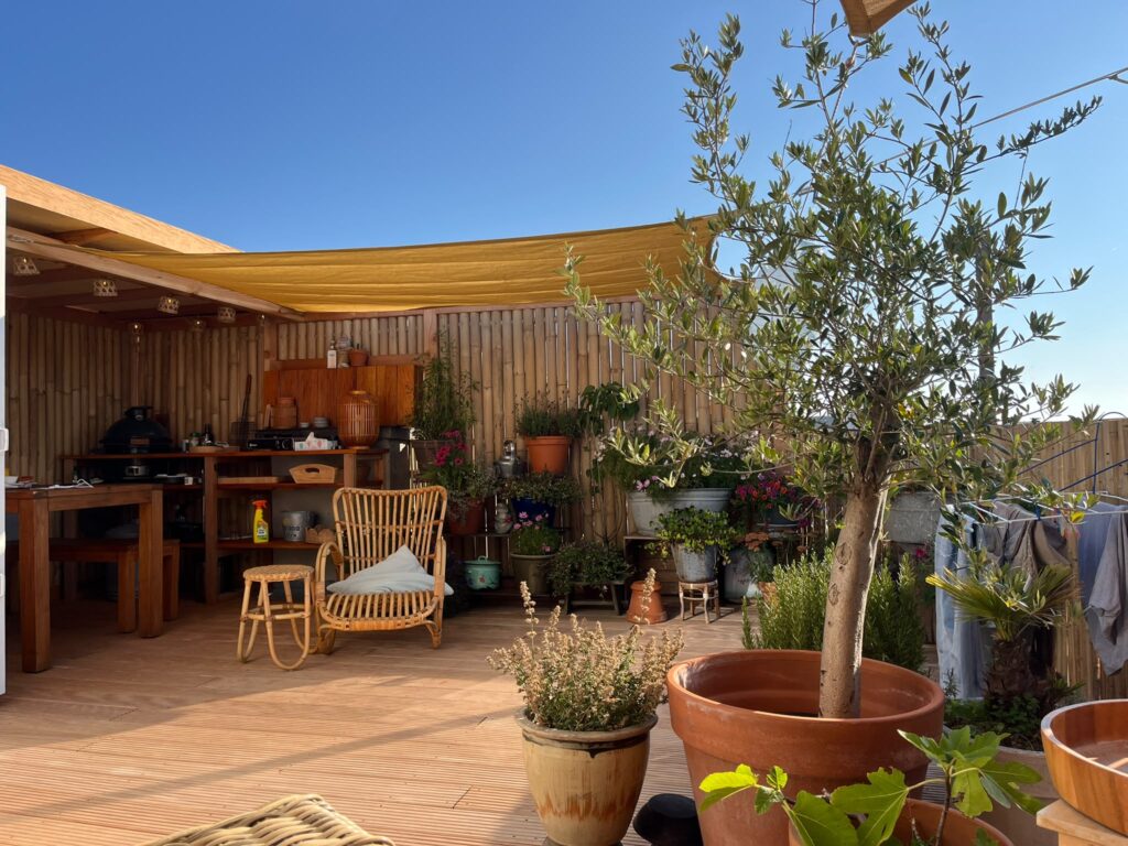 Bamboe schutting - 180 x 200 cm - Naturel - Eviro Bamboe