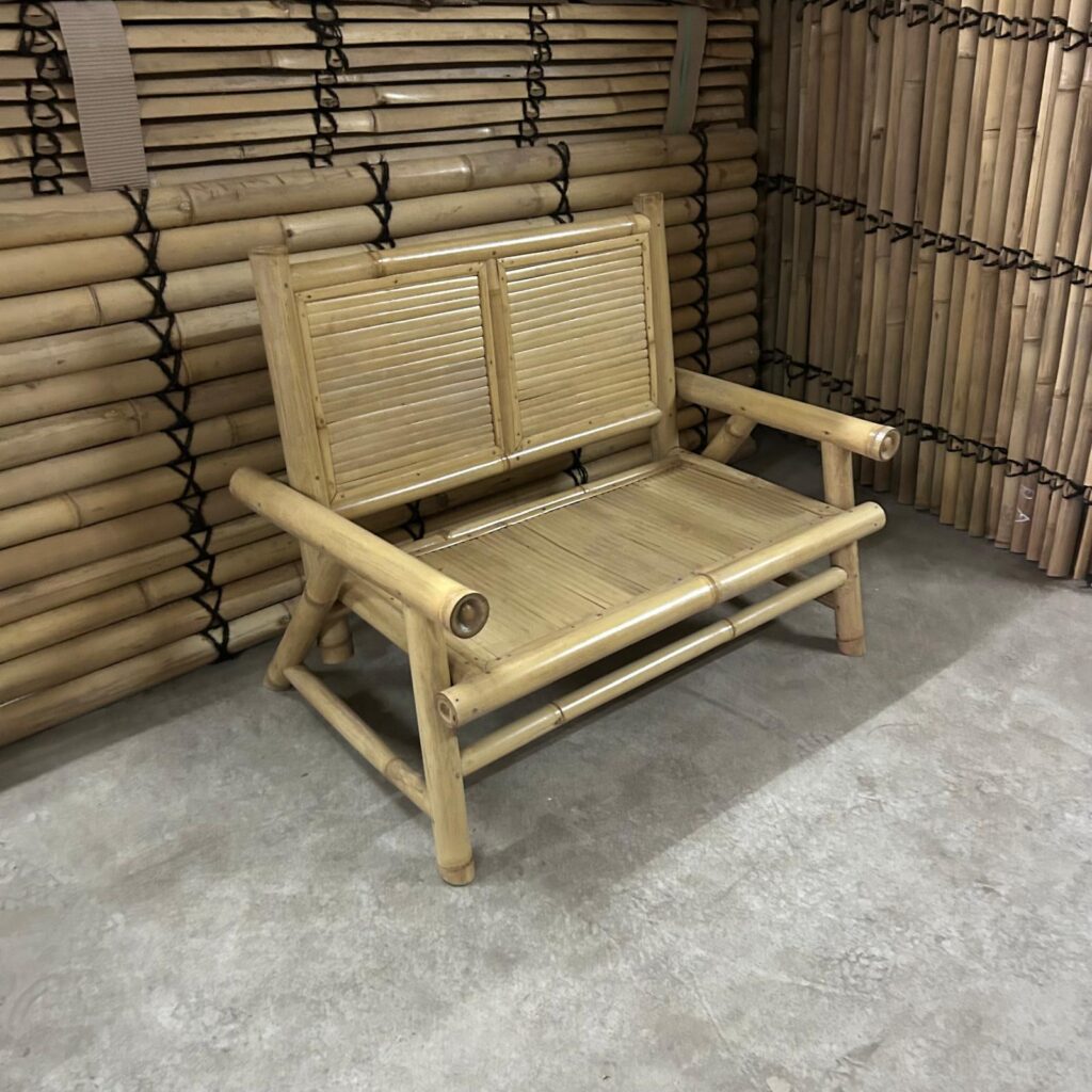 OUTLET - Bamboe bank Hennie - Naturel - Eviro Bamboe