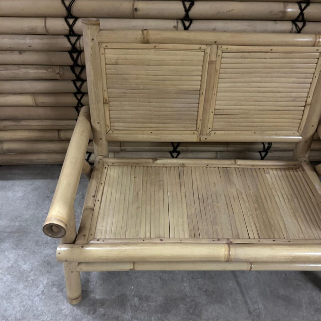 OUTLET - Bamboe bank Hennie - Naturel - Eviro Bamboe
