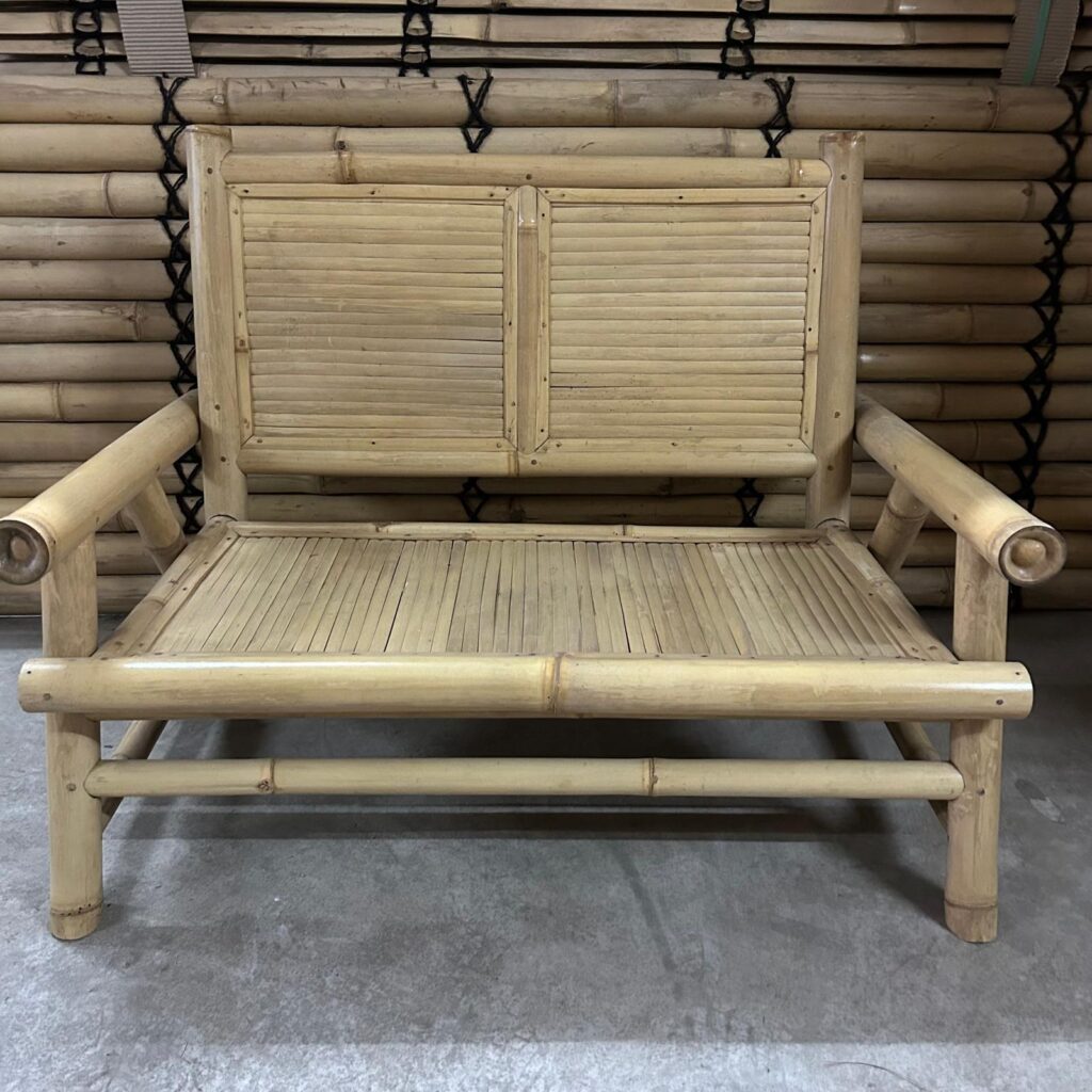 OUTLET - Bamboe bank Hennie - Naturel - Eviro Bamboe