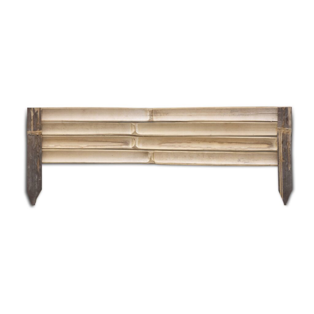 Bamboe borderrand Latten - 90 x 35 cm - Donker - Eviro Bamboe
