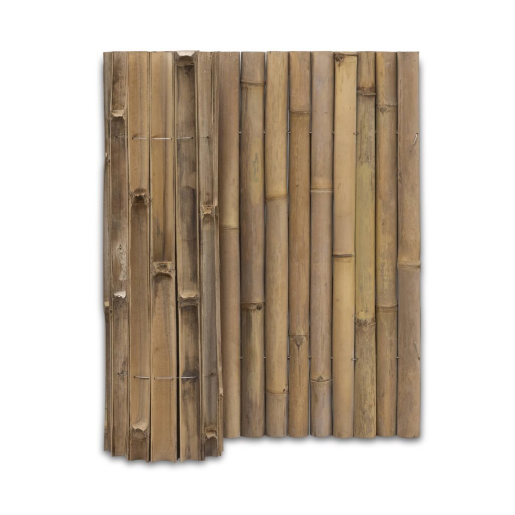 Bamboemat halfrond Giant - 180 x 100 cm - Naturel - Eviro Bamboe