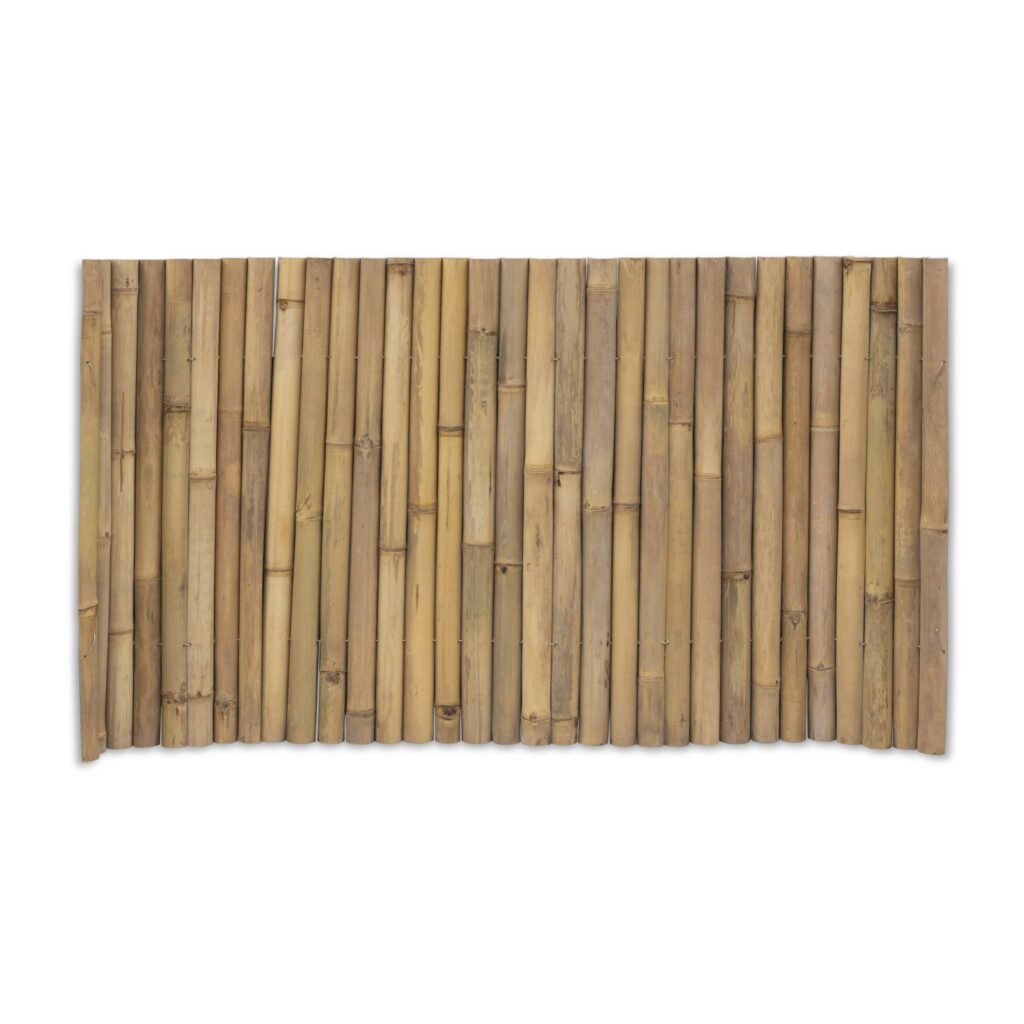 Bamboemat halfrond Giant - 180 x 100 cm - Naturel - Eviro Bamboe