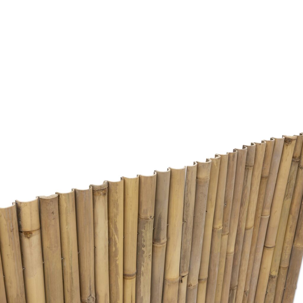 Bamboemat halfrond Giant - 180 x 100 cm - Naturel - Eviro Bamboe
