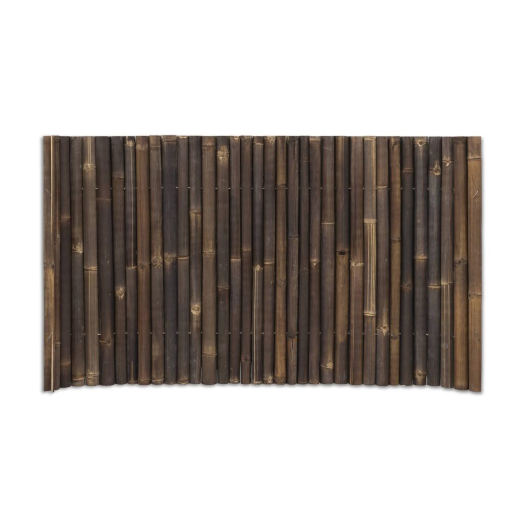 Bamboemat halfrond Giant - 180 x 100 cm - Donker - Eviro Bamboe