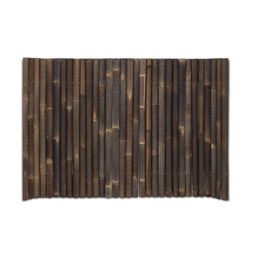 Bamboemat halfrond Giant - 180 x 120 cm - Donker - Eviro Bamboe