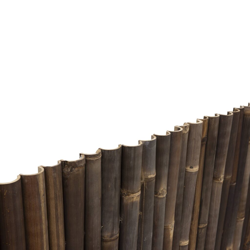 Bamboemat halfrond Giant - 180 x 120 cm - Donker - Eviro Bamboe