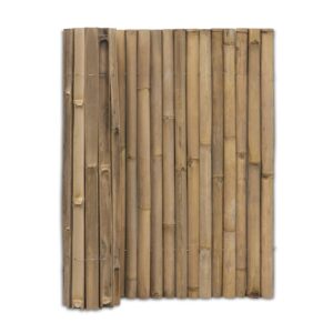bamboemat giant halfrond - naturel