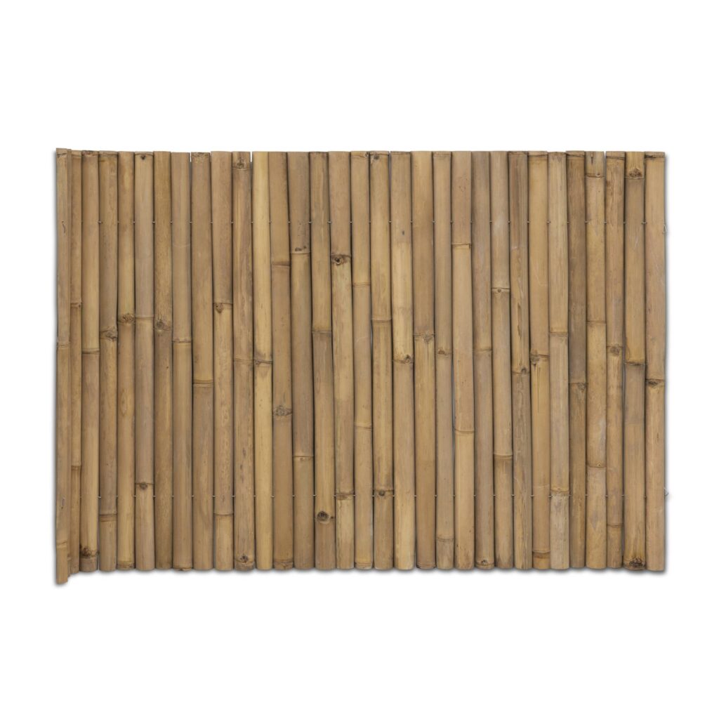 Bamboemat halfrond Giant - 180 x 120 cm - Naturel - Eviro Bamboe