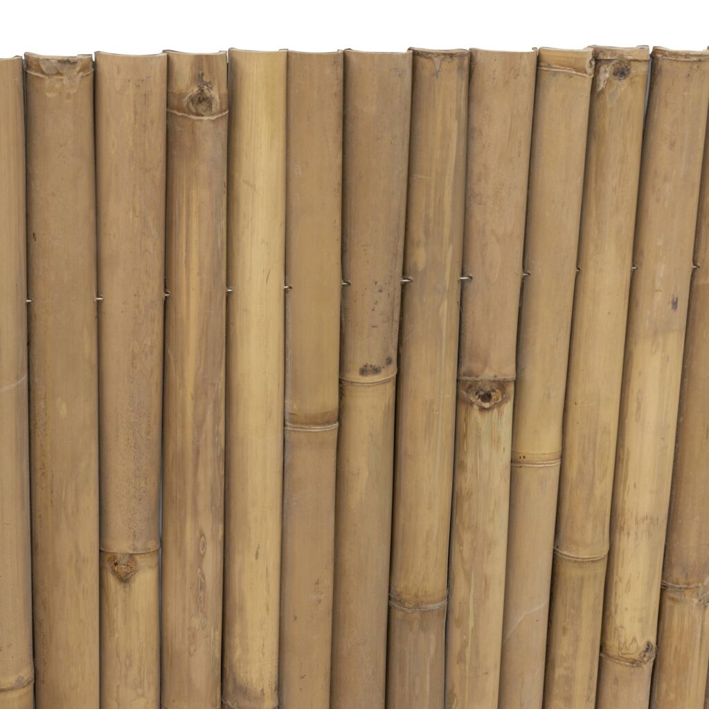 Bamboemat halfrond Giant - 180 x 120 cm - Naturel - Eviro Bamboe