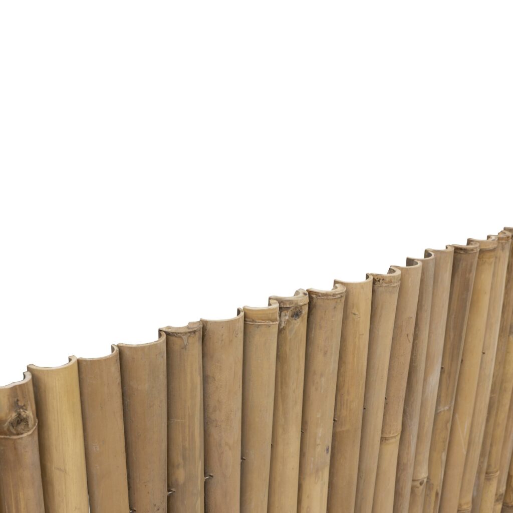Bamboemat halfrond Giant - 180 x 120 cm - Naturel - Eviro Bamboe