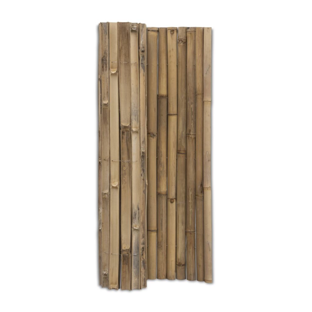 Bamboemat halfrond Giant - 180 x 150 cm - Naturel - Eviro Bamboe