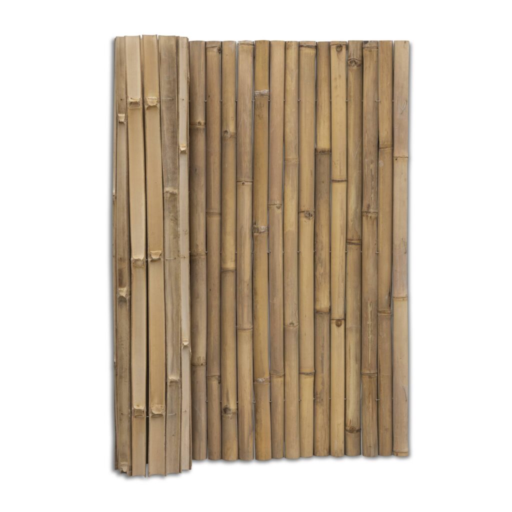 Bamboemat halfrond Giant - 180 x 150 cm - Naturel - Eviro Bamboe