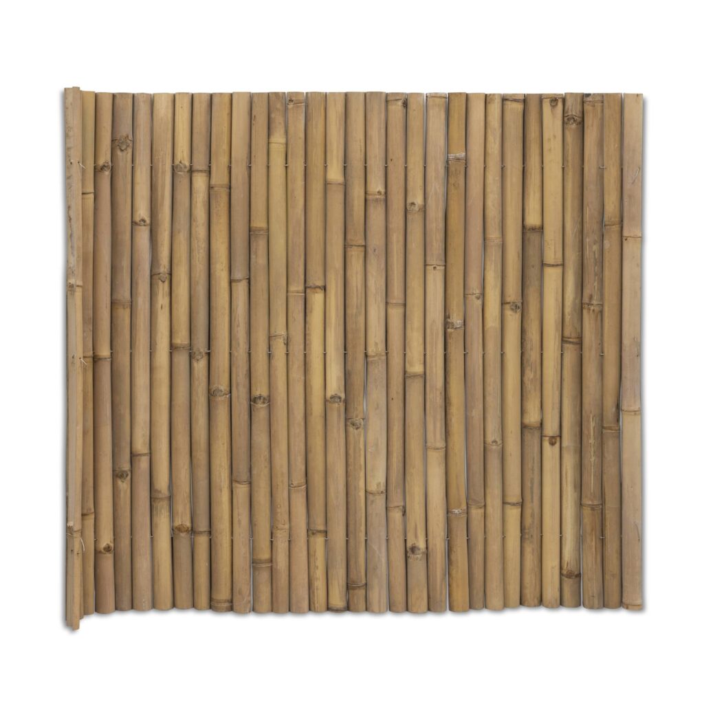 Bamboemat halfrond Giant - 180 x 150 cm - Naturel - Eviro Bamboe