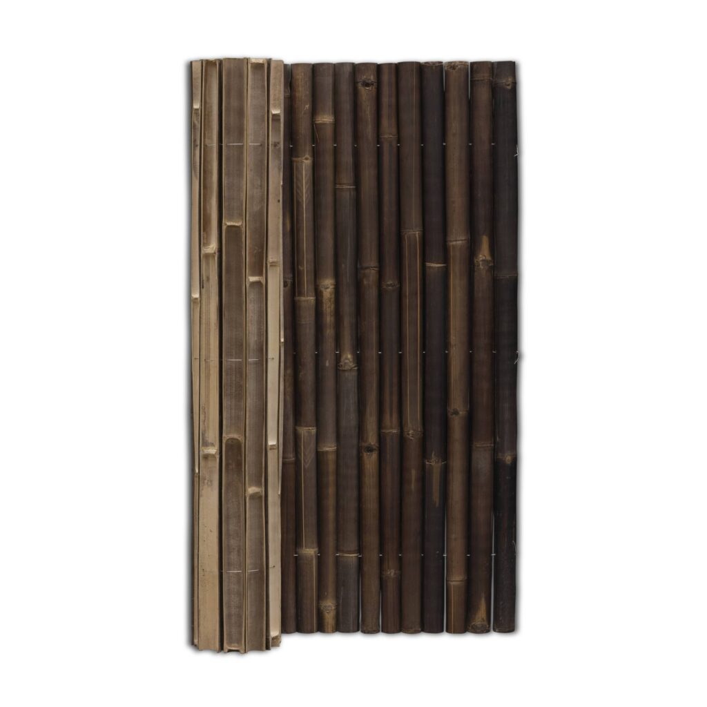 Bamboemat halfrond Giant - 180 x 150 cm - Donker - Eviro Bamboe