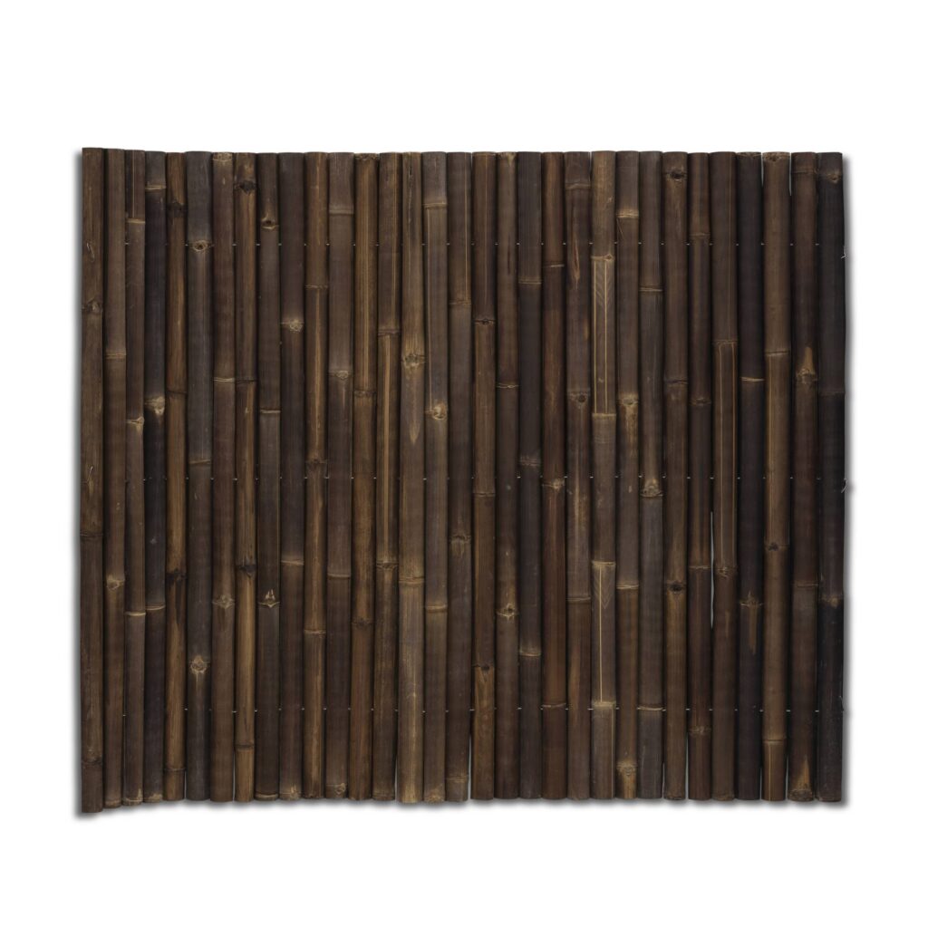 Bamboemat halfrond Giant - 180 x 150 cm - Donker - Eviro Bamboe